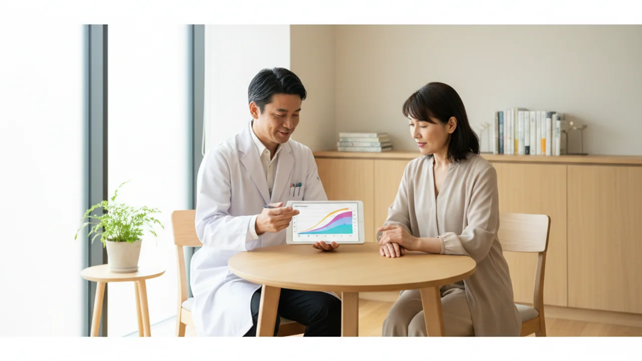再診で治療計画の見直しを相談する人のイメージ