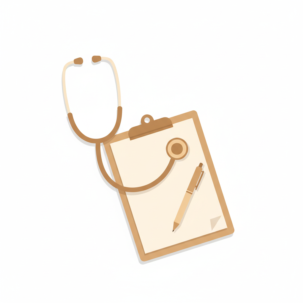 マイザー使用中に異常を感じた際の医療機関受診の様子