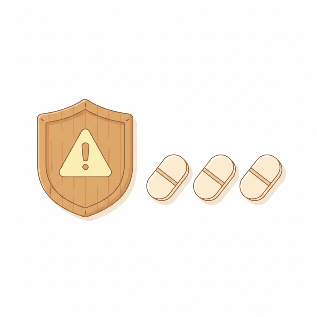 女神散を服用する際の正しい用法・用量と、副作用に関する注意喚起