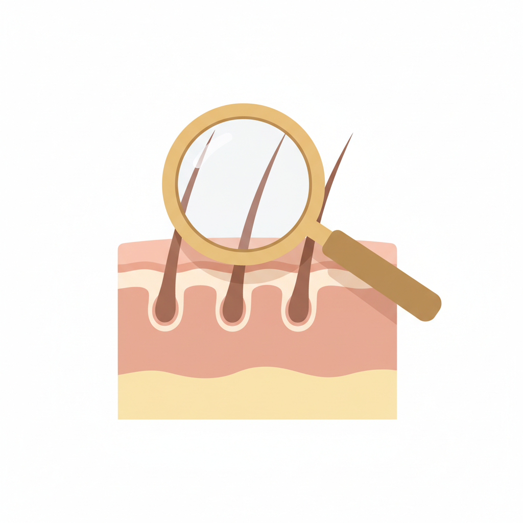 自宅でオンラインFAGA治療を受ける女性の様子、薄毛対策をPCで相談