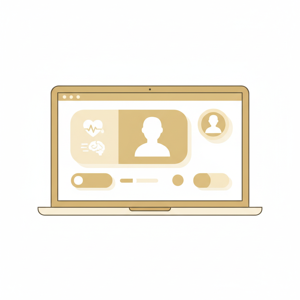 オンライン花粉症治療のメリットとデメリットを比較する男女の様子