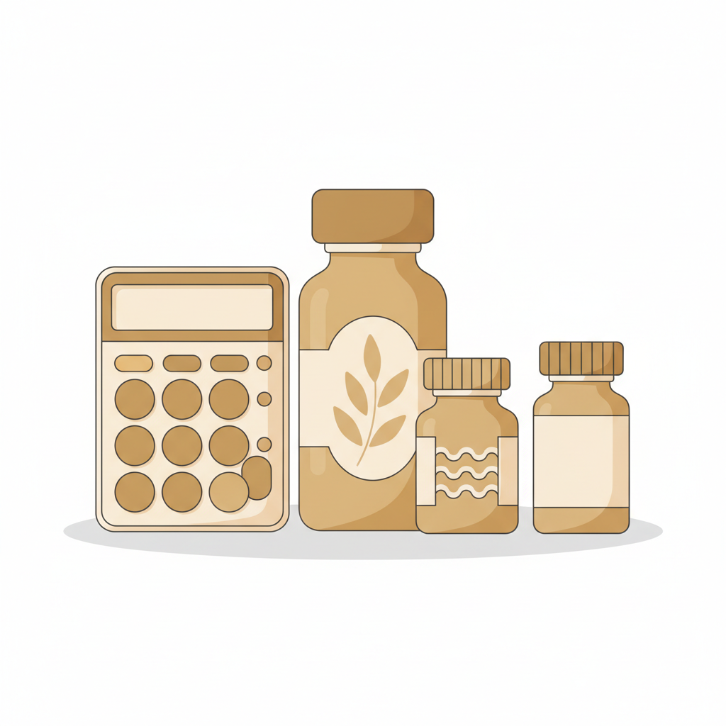 オンライン多汗症治療の費用と保険適用に関する説明、医療費のイメージ