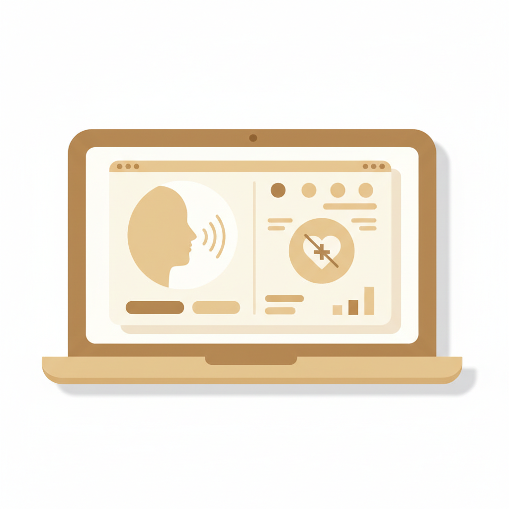 オンラインダイエットで医師と相談し、メディカルダイエットの治療計画を立てる様子