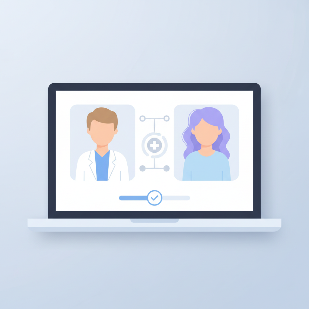 対面診療とオンライン診療のメリット・デメリットを比較する表、患者の選択肢