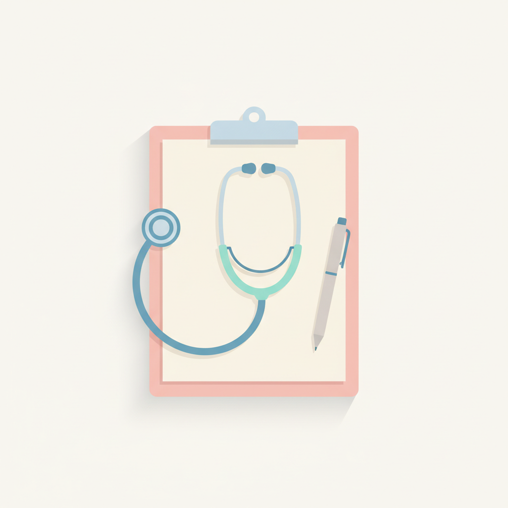 任意接種の選択肢と必要性を検討する家族、医師と相談する様子