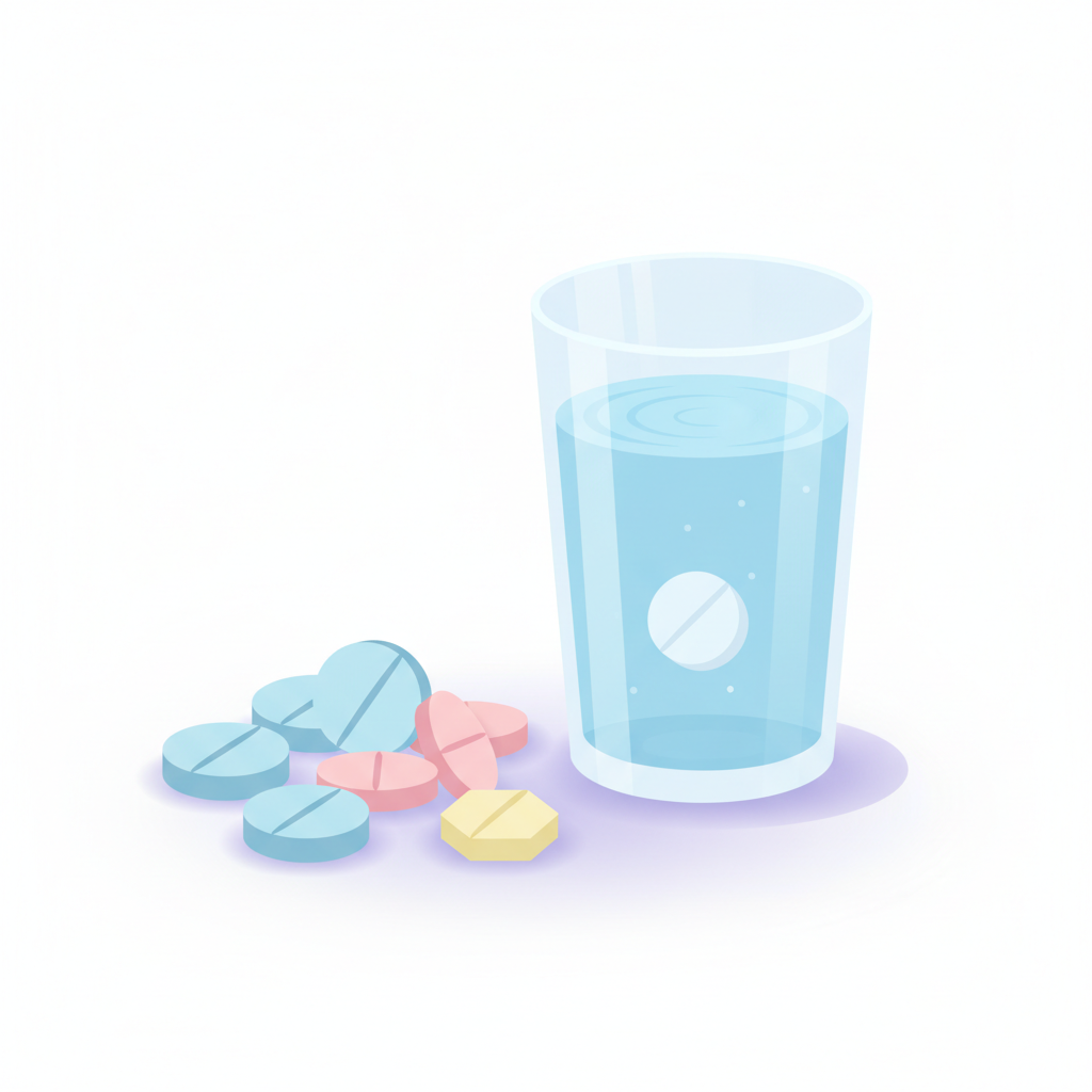 美白やホワイトニングに効果的な内服薬の錠剤とカプセル