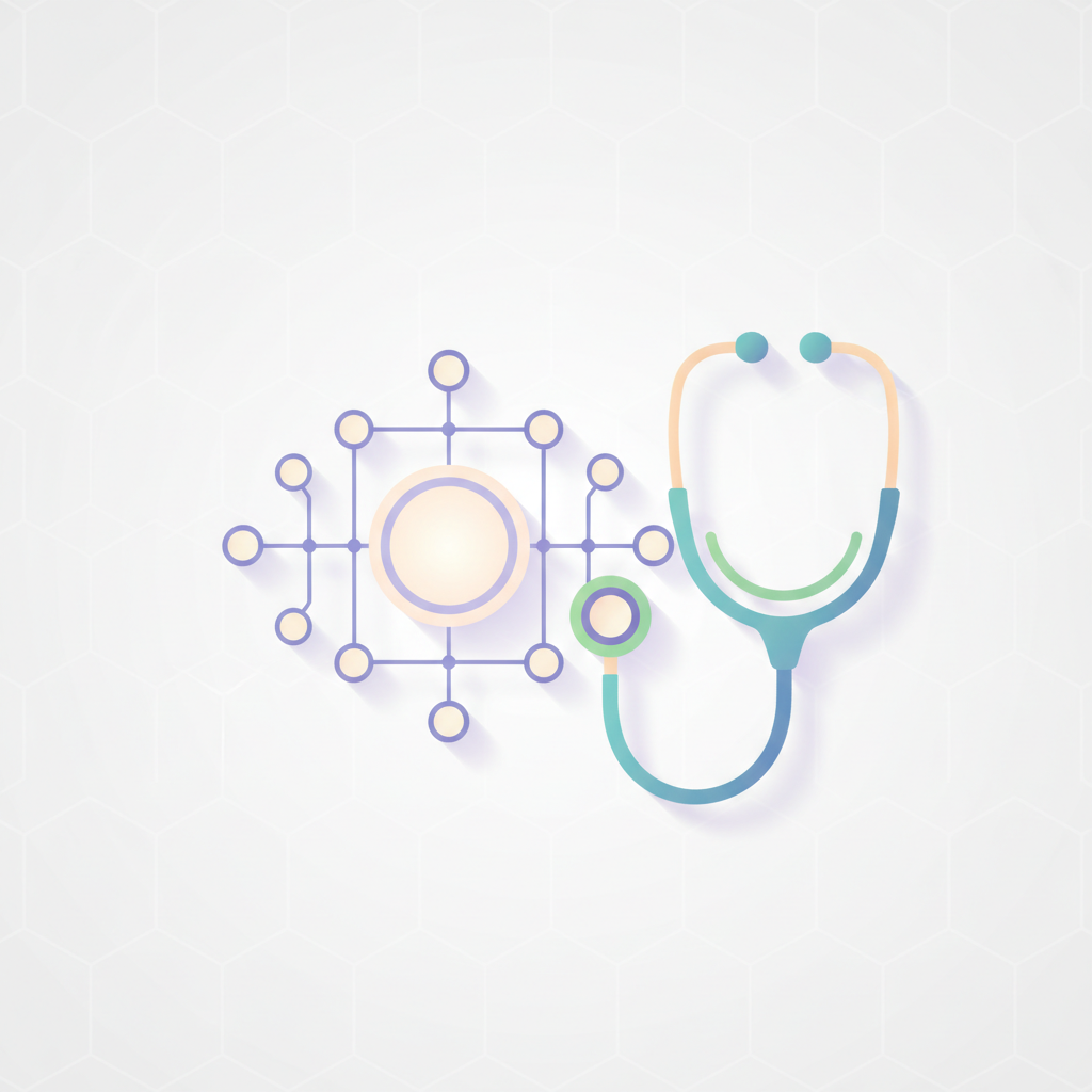 整形外科の診察室で血液検査や関節液検査の結果を説明する医師