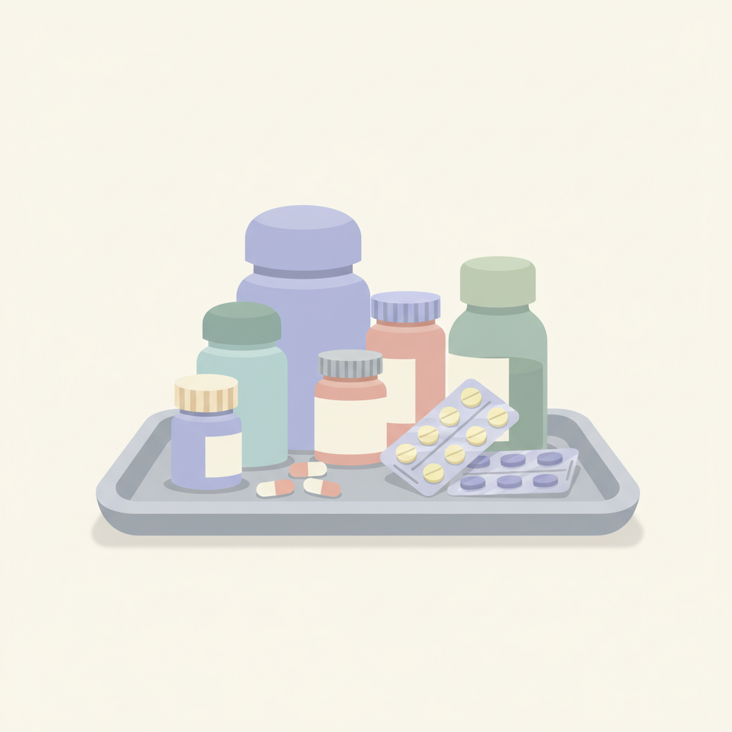薬剤師が健康に関する役立つ知識や生活習慣のヒントを説明する場面