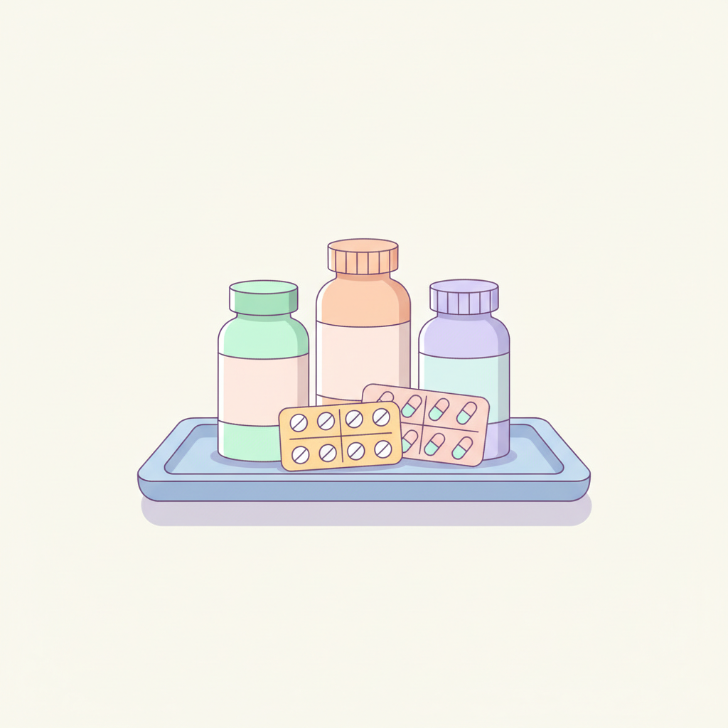 薬剤師が新薬や話題の医薬品動向を分析し、最新情報を紹介する様子