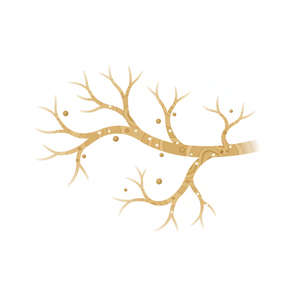 ピコレーザーによるシミ取り施術で、メラニン色素が破壊される様子