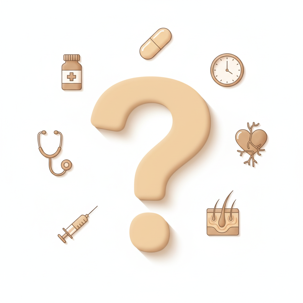 あせもに関する疑問を解決する医師と患者の対話風景