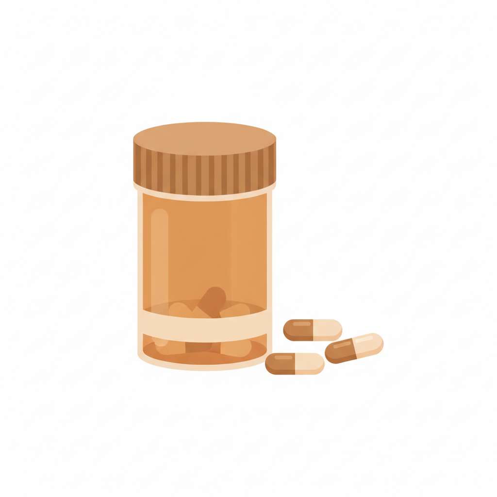 プロペシアの服用方法を示すカレンダーと薬のシート、正しい飲み方