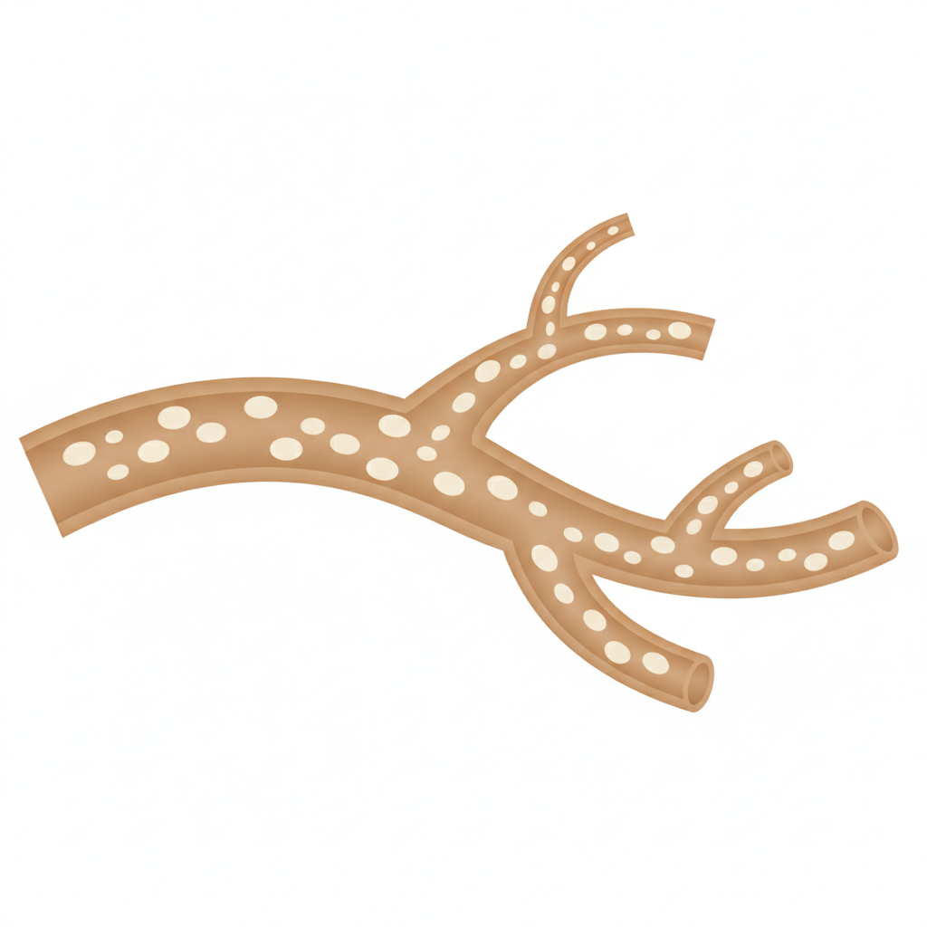 ピドキサールが皮脂分泌を抑えニキビを改善する作用機序を模式的に表現