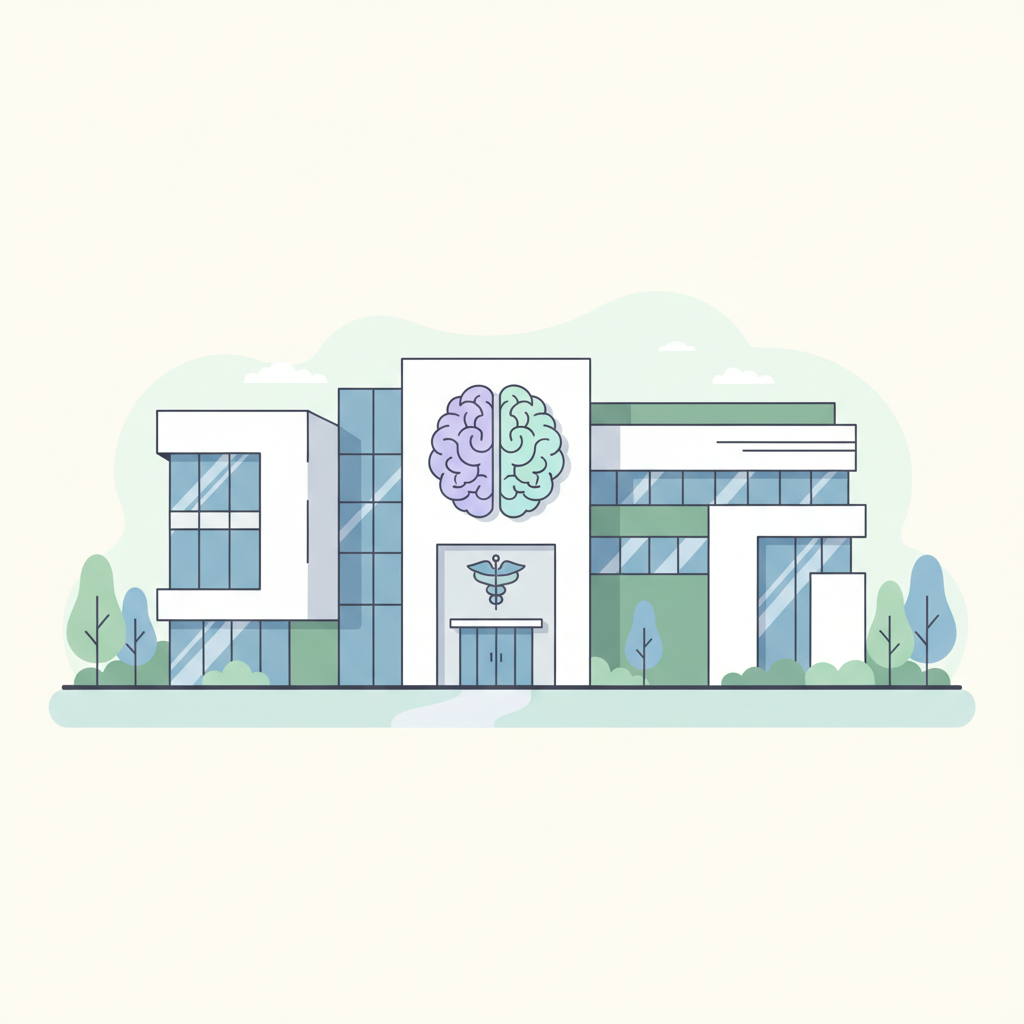 放射線科でのCT検査を受ける患者と、検査機器を操作する技師の全体像