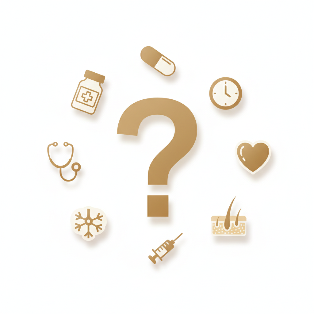 酒さの日常ケアに関する質問に答える医師と患者の対話