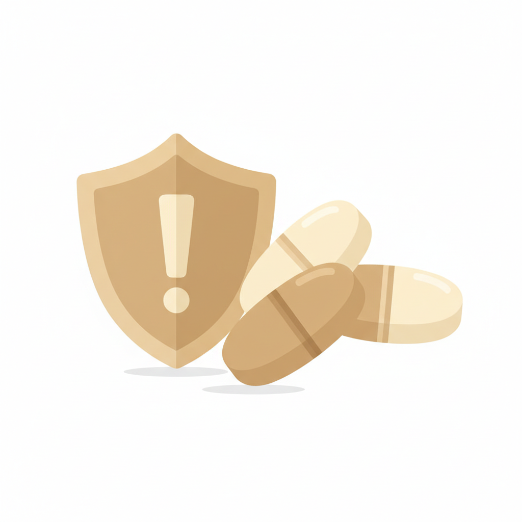 柴胡加竜骨牡蛎湯の服用方法を示す、水と薬を手に取る人のクローズアップ