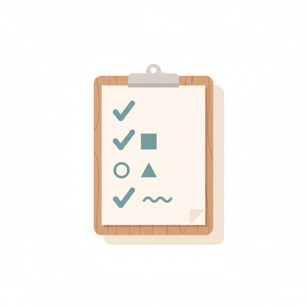 自費外用薬の選択肢と効果をまとめた資料を指し示す手のクローズアップ