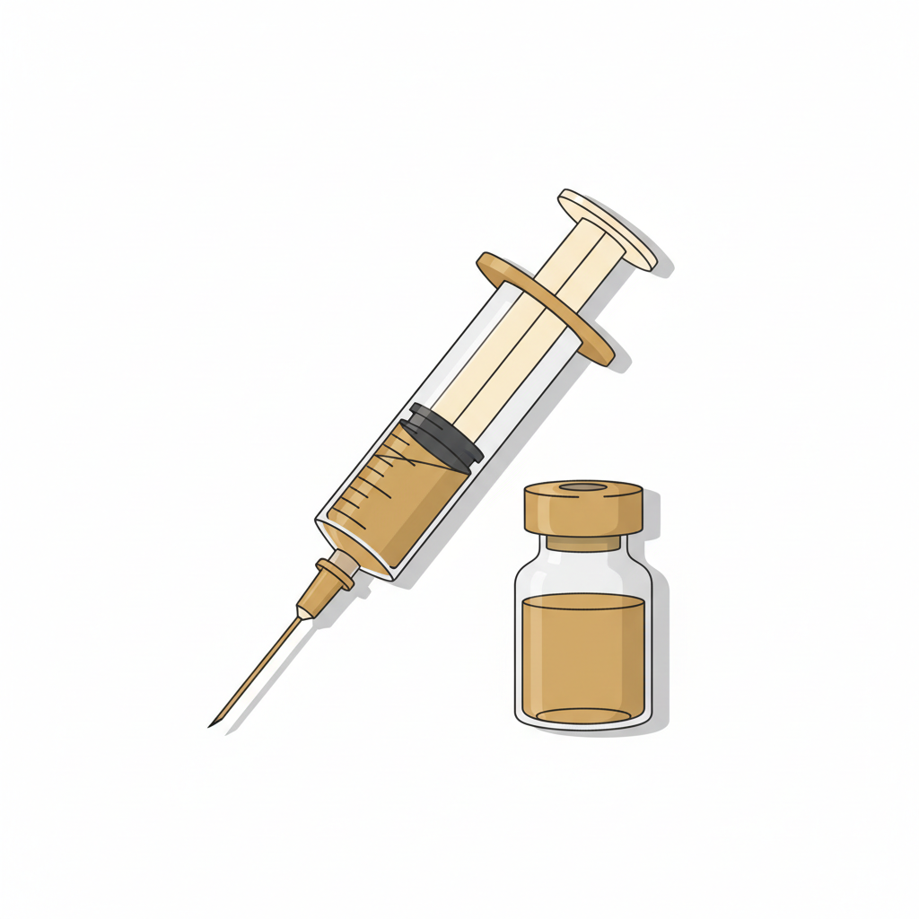 水光注射で肌に美容成分を均一に注入し、潤いやハリが改善される様子