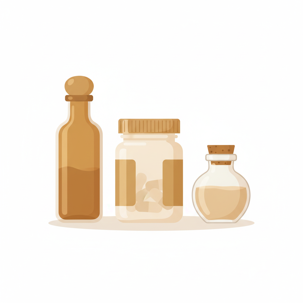 タバコとアルコールのアイコンが並び、それぞれがニキビに与える影響を比較