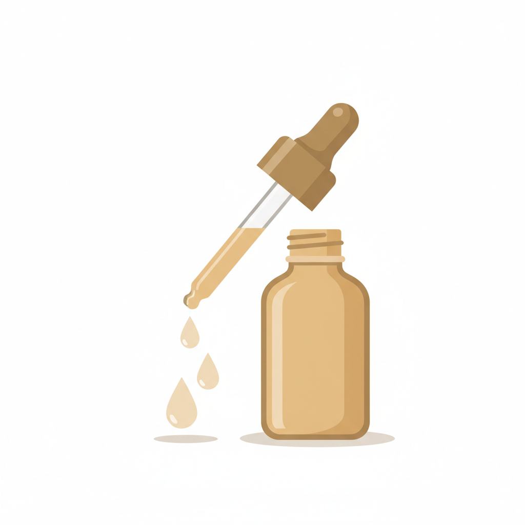 ステロイド外用薬を指に取り、皮膚に塗布する正しい使用方法