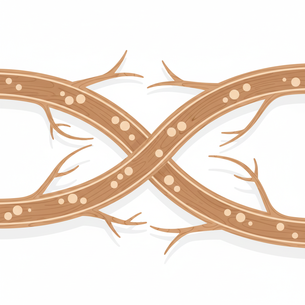 ストレスホルモンが皮脂腺を刺激しニキビを悪化させる過程