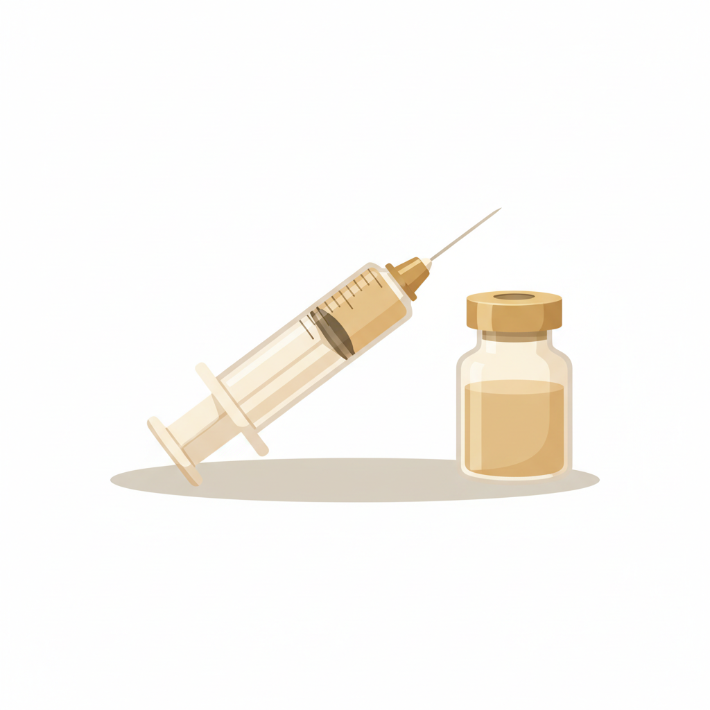 水光注射により肌のハリと潤いが向上し、ツヤ肌へ導かれる様子