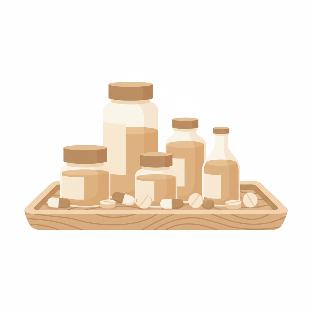 ツムラ72の錠剤とジェネリック医薬品の錠剤の比較