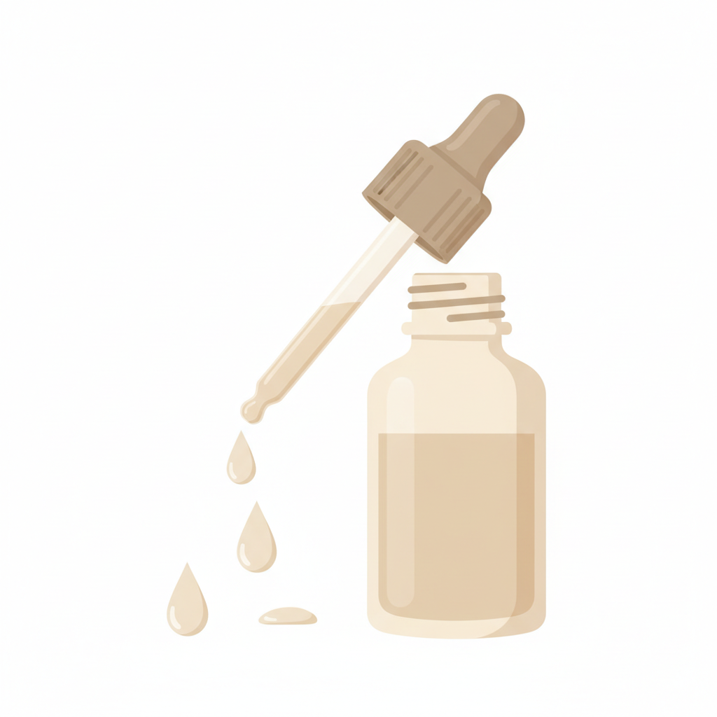 内服薬の錠剤と健康的な食事、運動で蕁麻疹を改善するイメージ