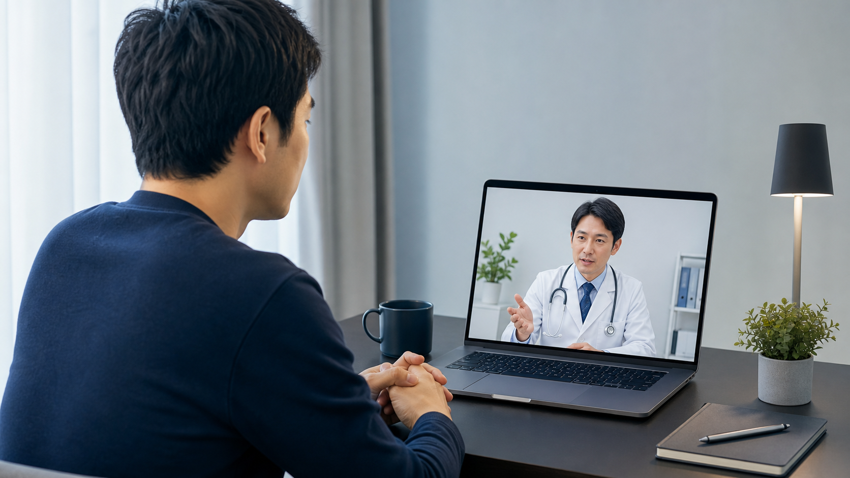 バイアグラの処方についてオンライン診療で相談する参考画像