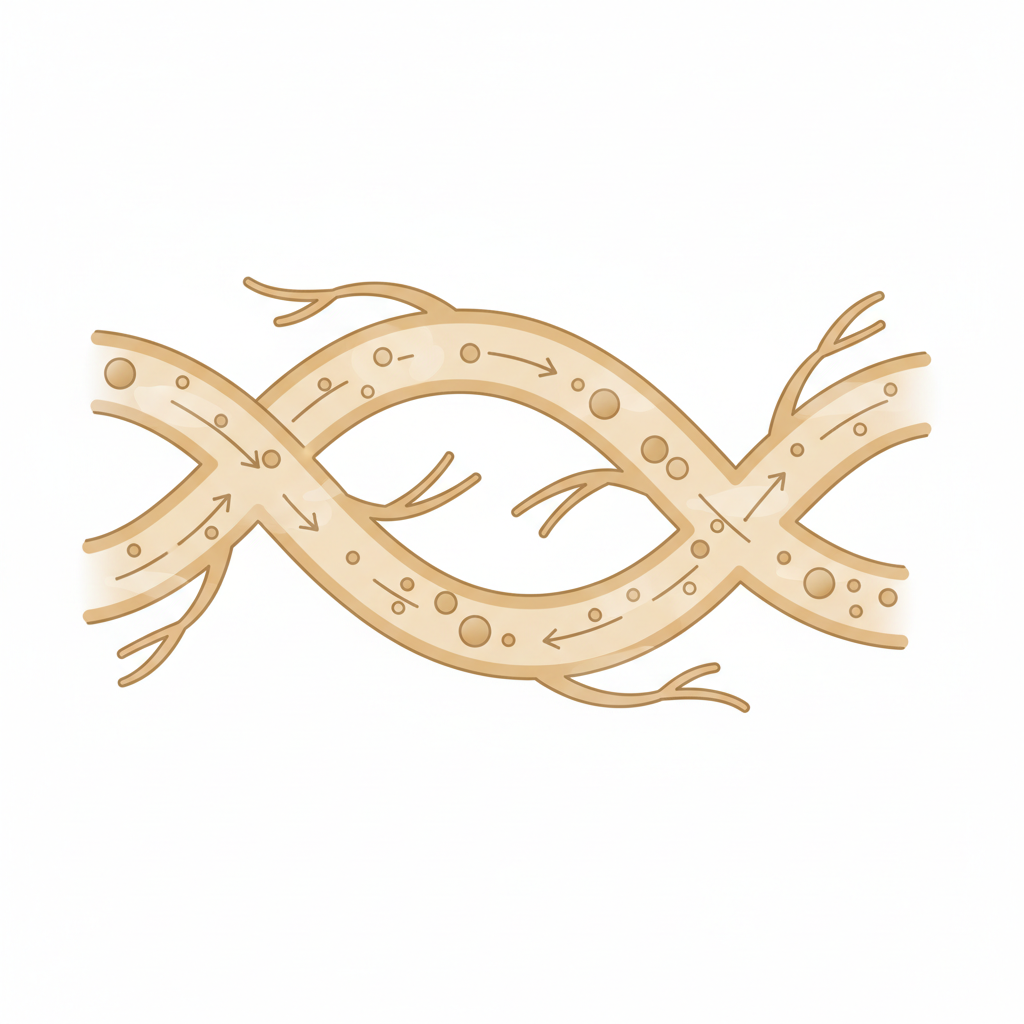 毛穴が詰まり始めた白ニキビの初期段階、閉鎖面皰の様子