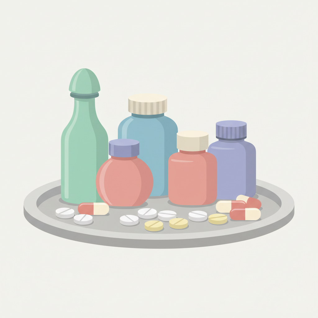 ザイデナと他のED治療薬(バイアグラ、レビトラ、シアリス、ステンドラ)の錠剤比較