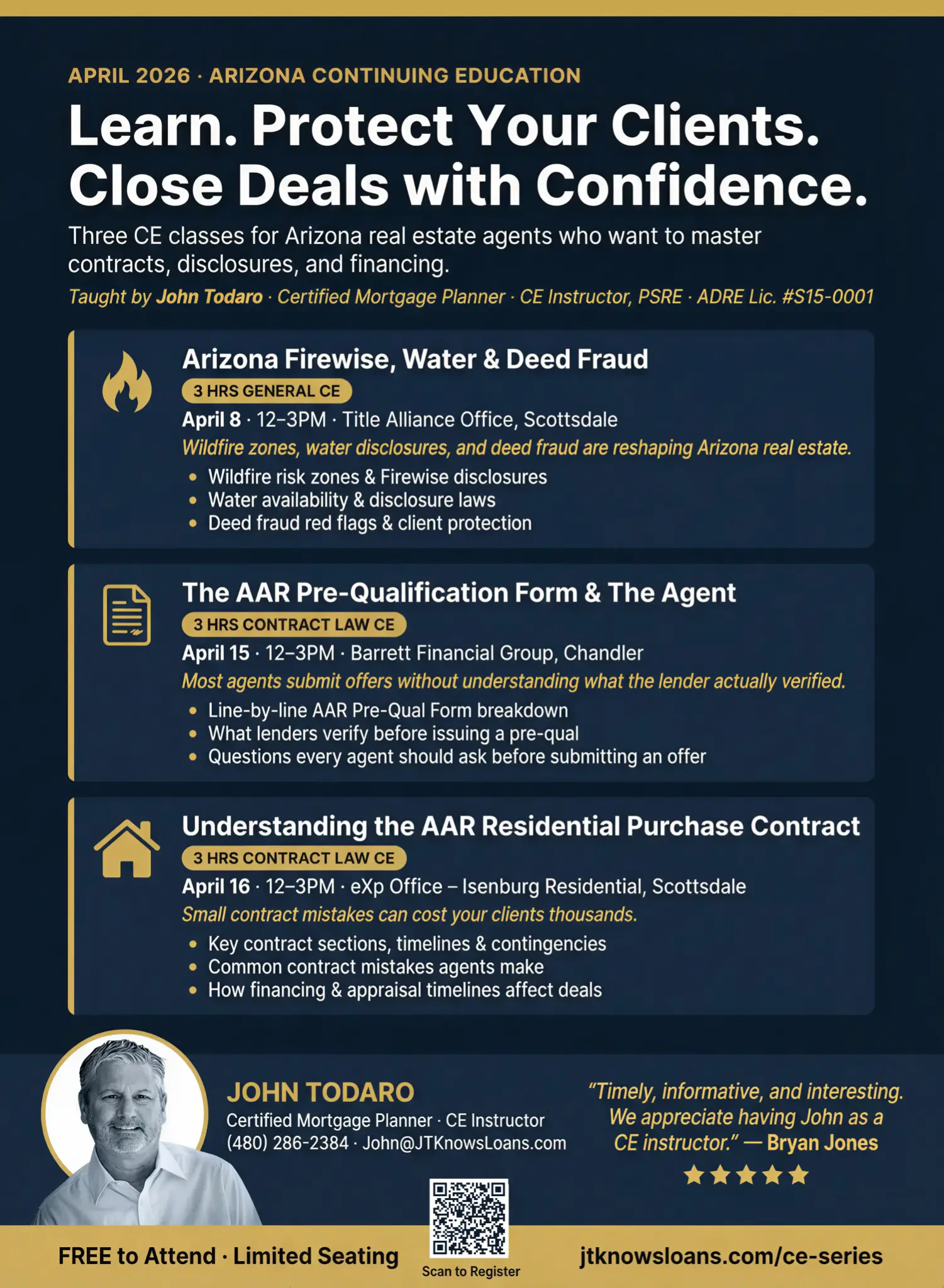 JT Knows Loans - Continuing Education photo 2