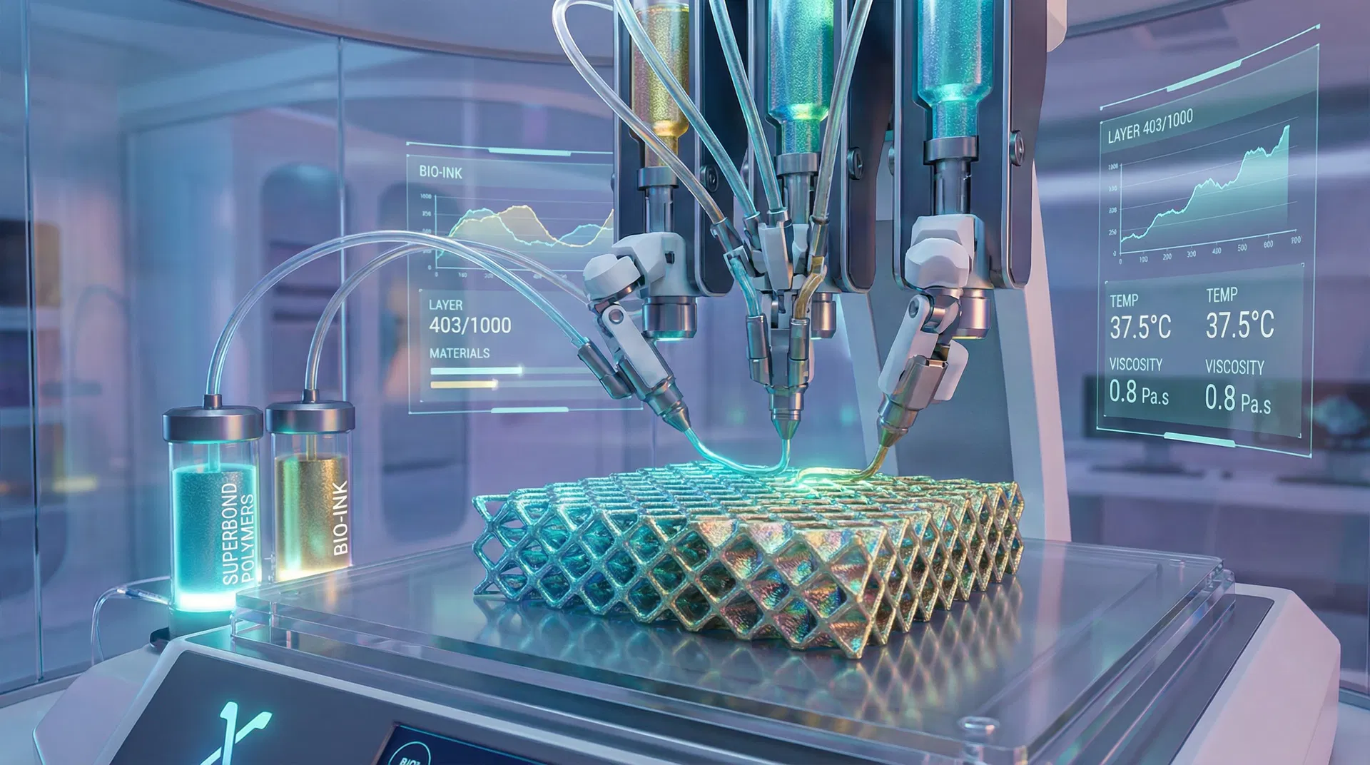 Advanced 4D Bioprinting