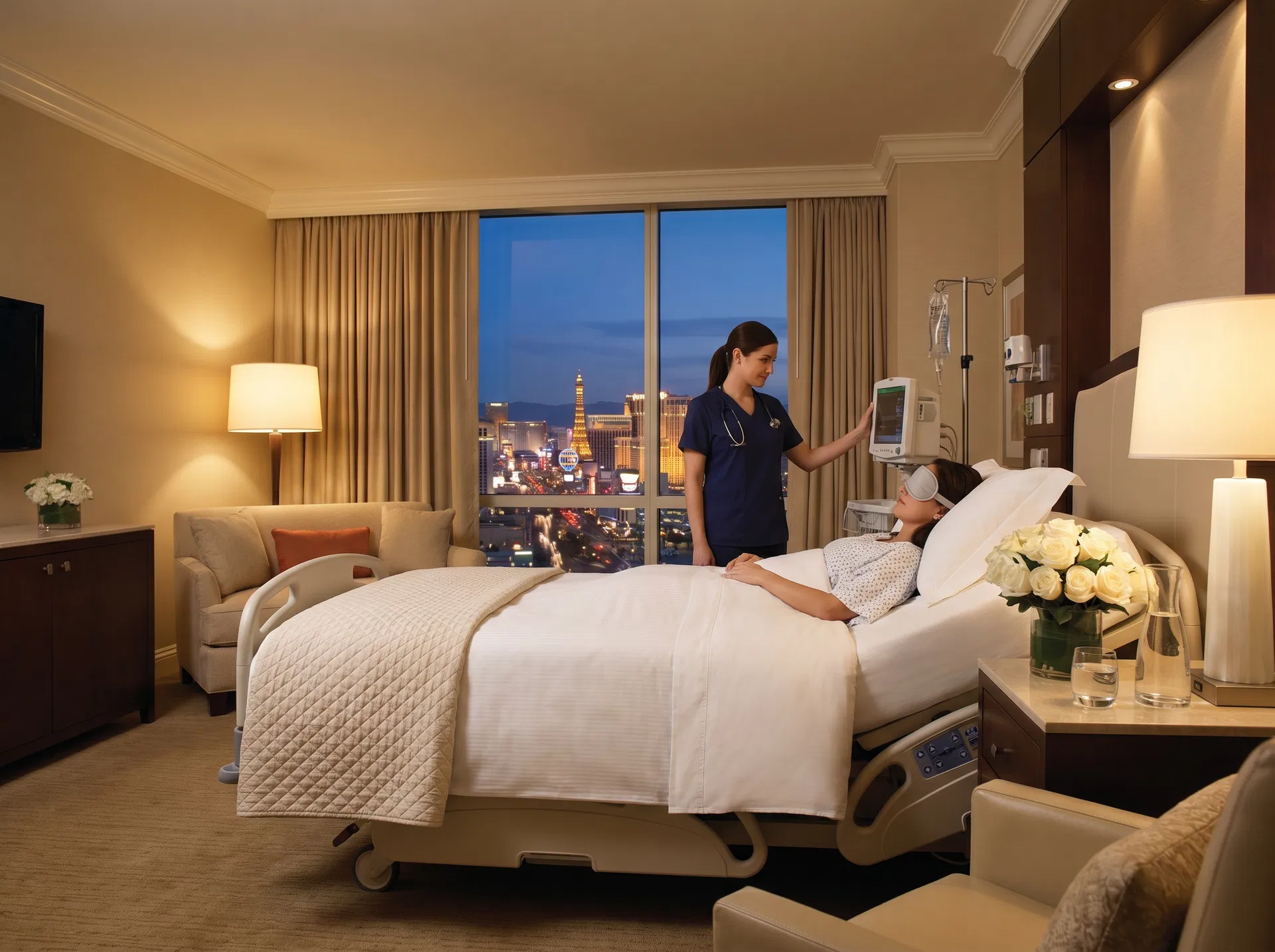 Luxury recovery suite in Las Vegas