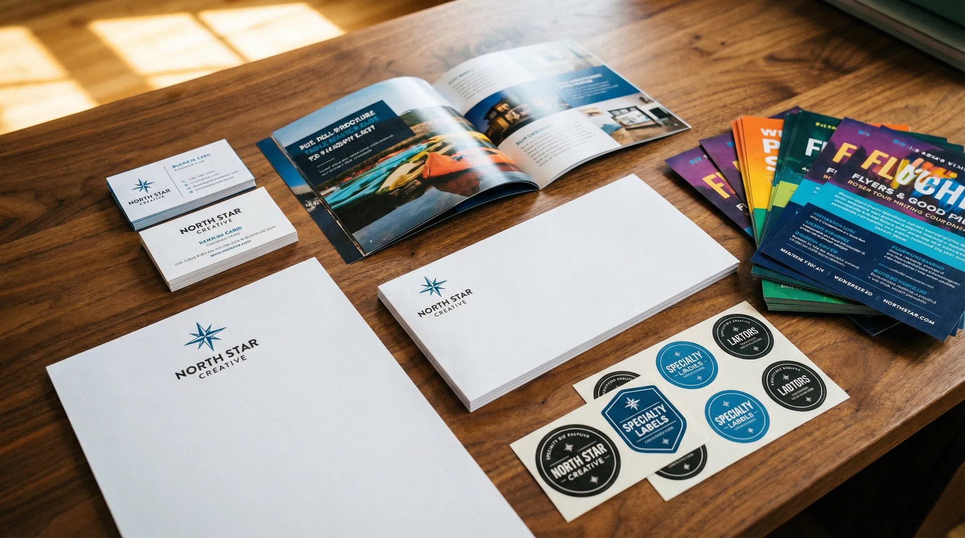 Premium printed business materials