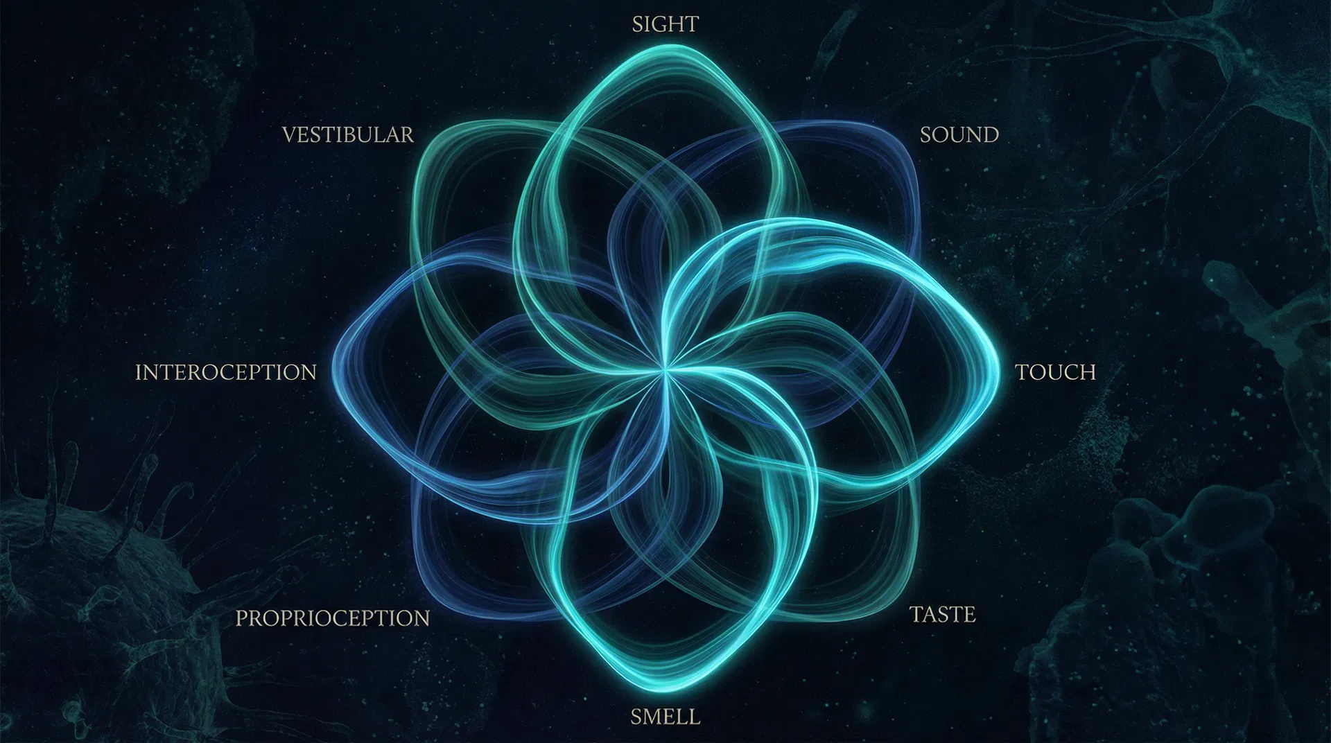 8 senses illustration