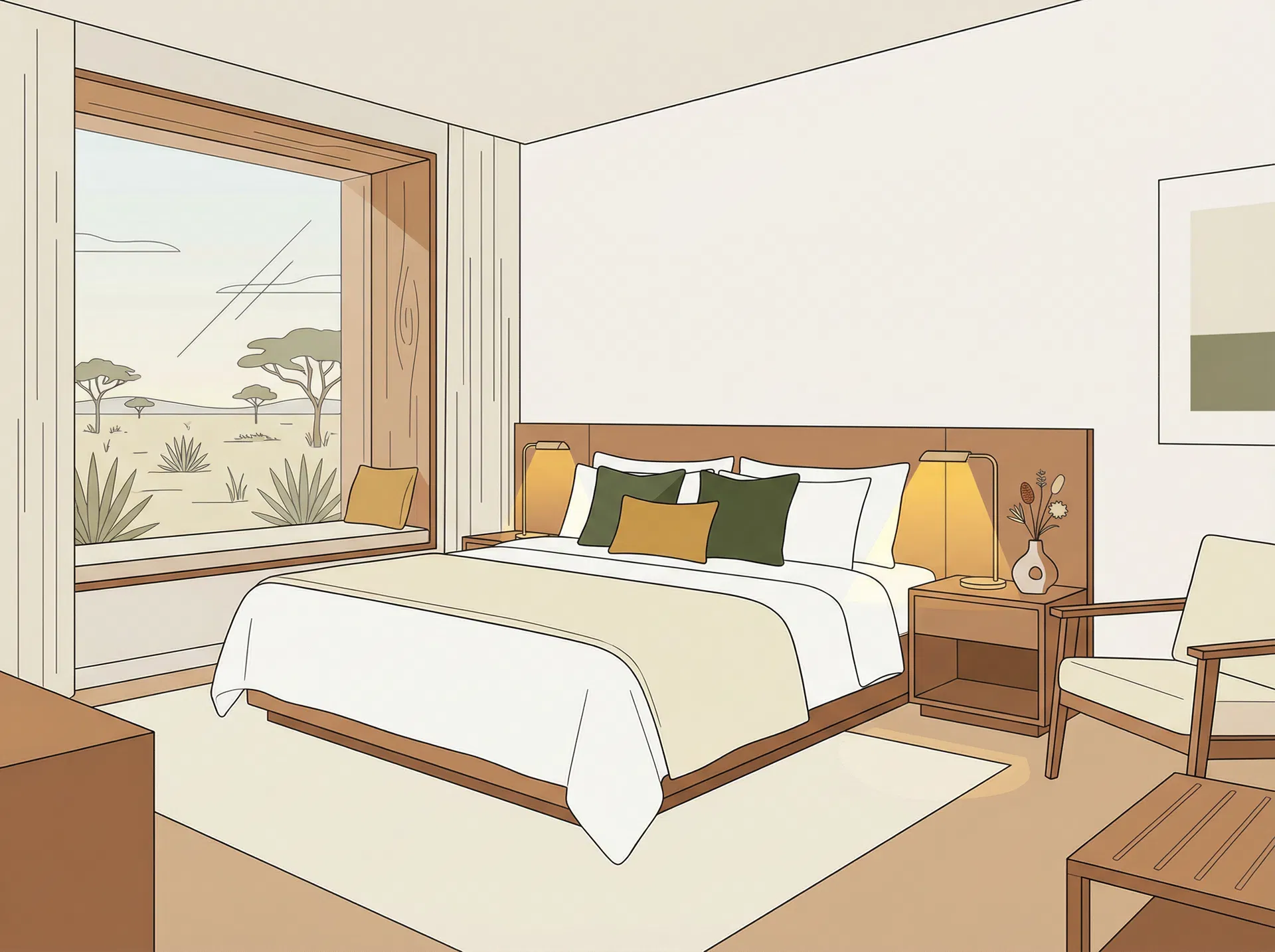 Suíte da Pousada Pegasus 067