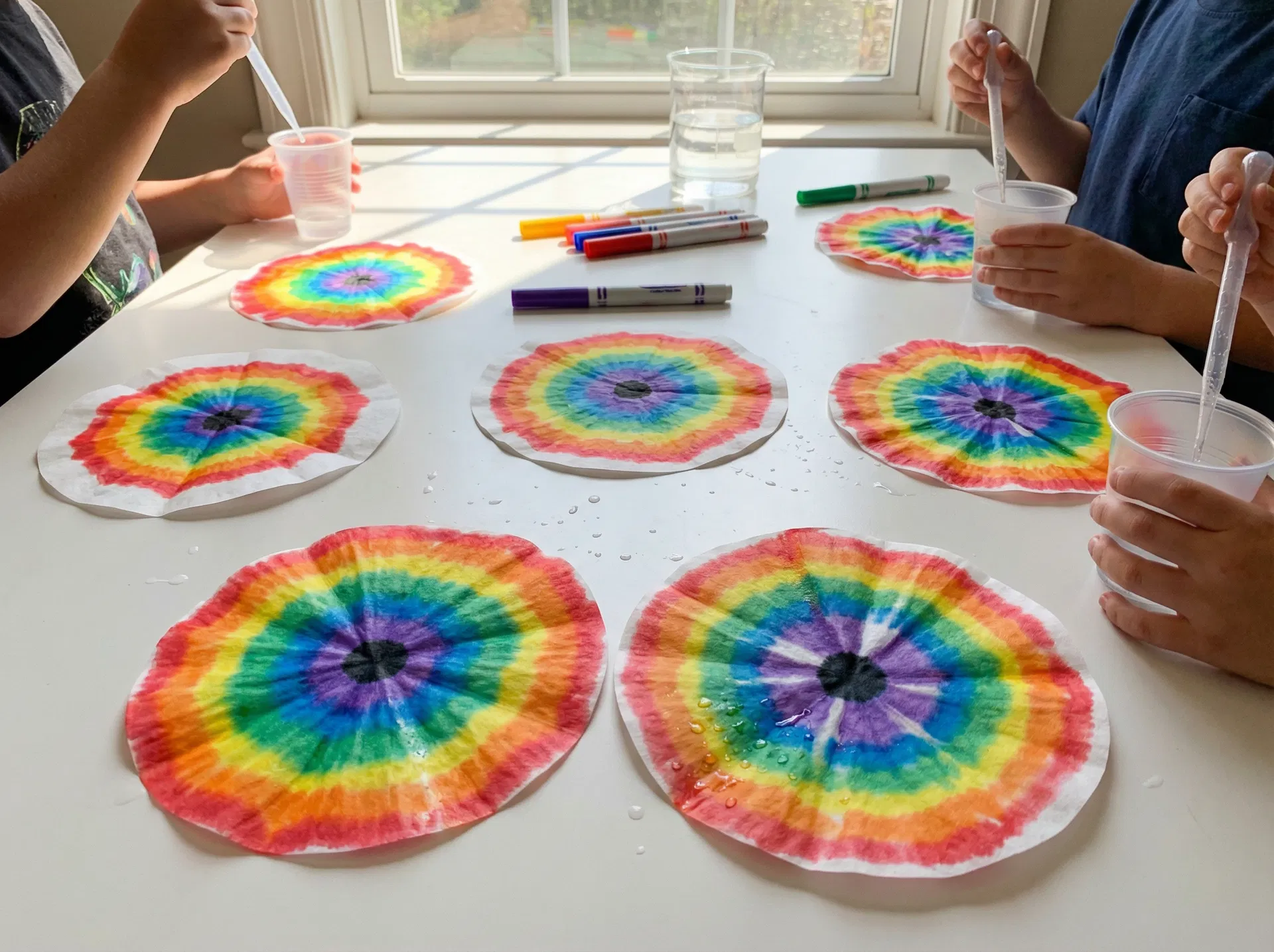 コーヒーフィルタークロマトグラフィー