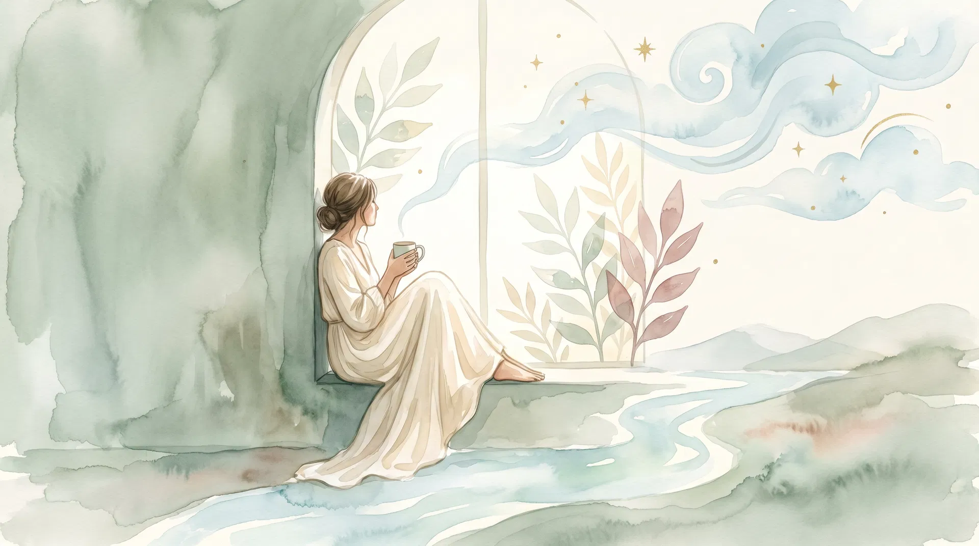 Mother with baby - maternal intuition and anxiety