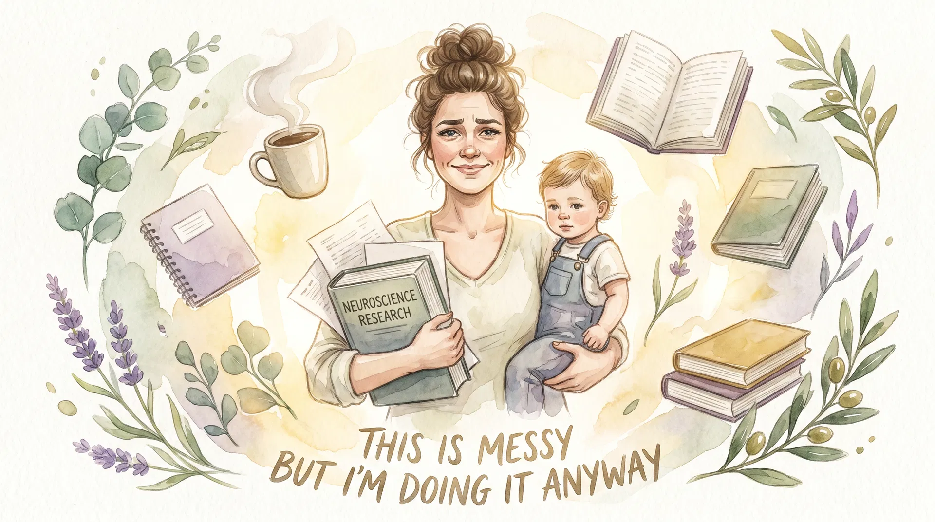 New Semester, Same Chaos (But Make It Holistic) — holistic motherhood article by Lauren