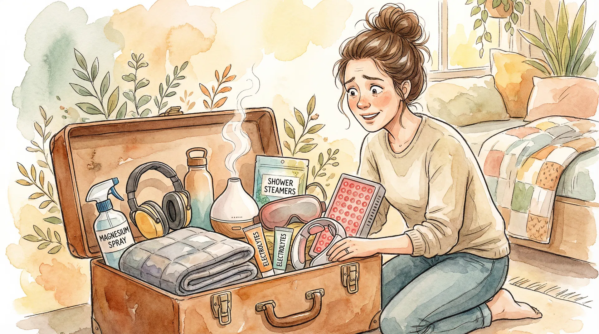 Mom survival kit products for overstimulation and burnout relief