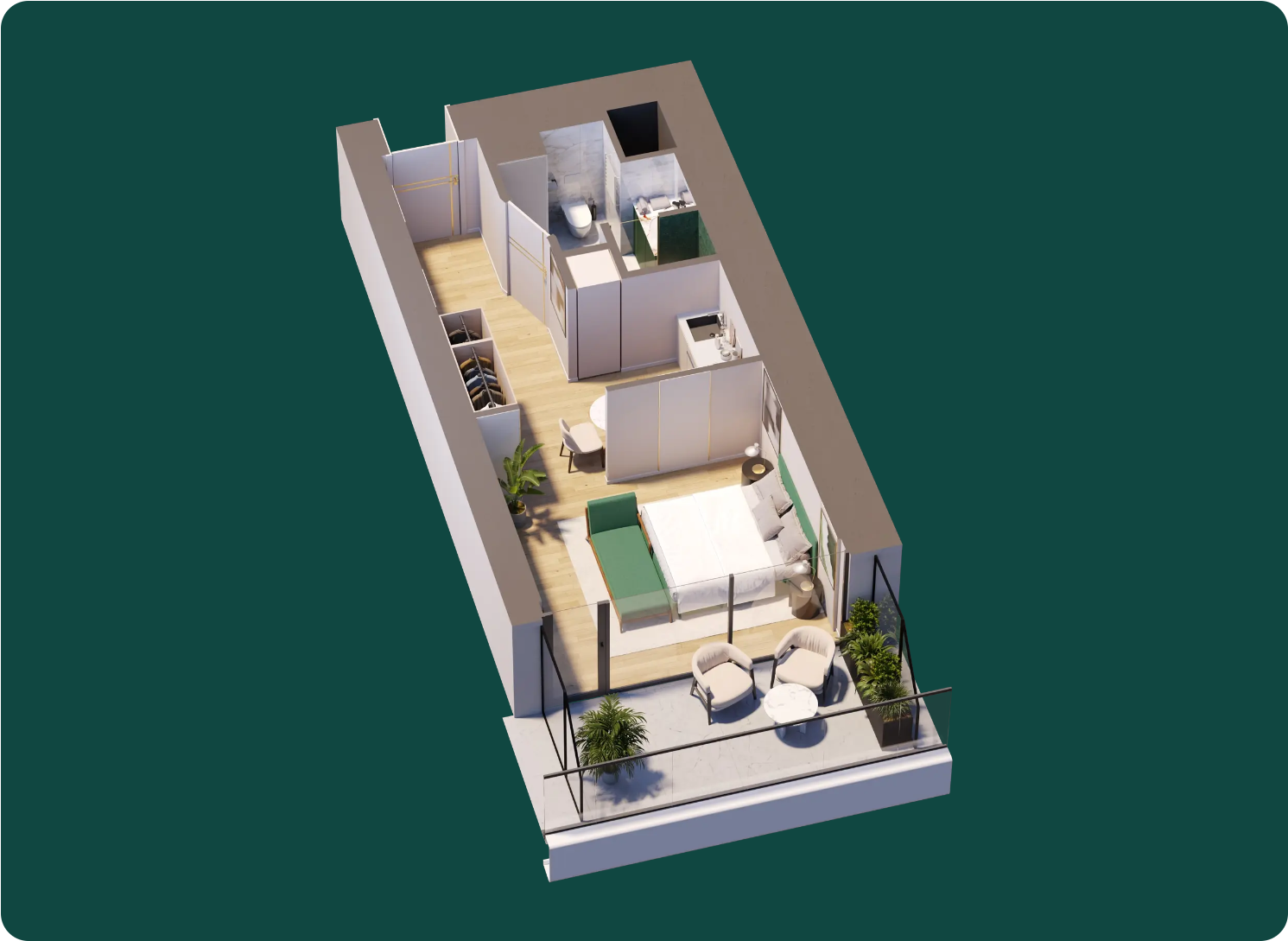 Ambassadori Island - Apt. 115 (Studio)