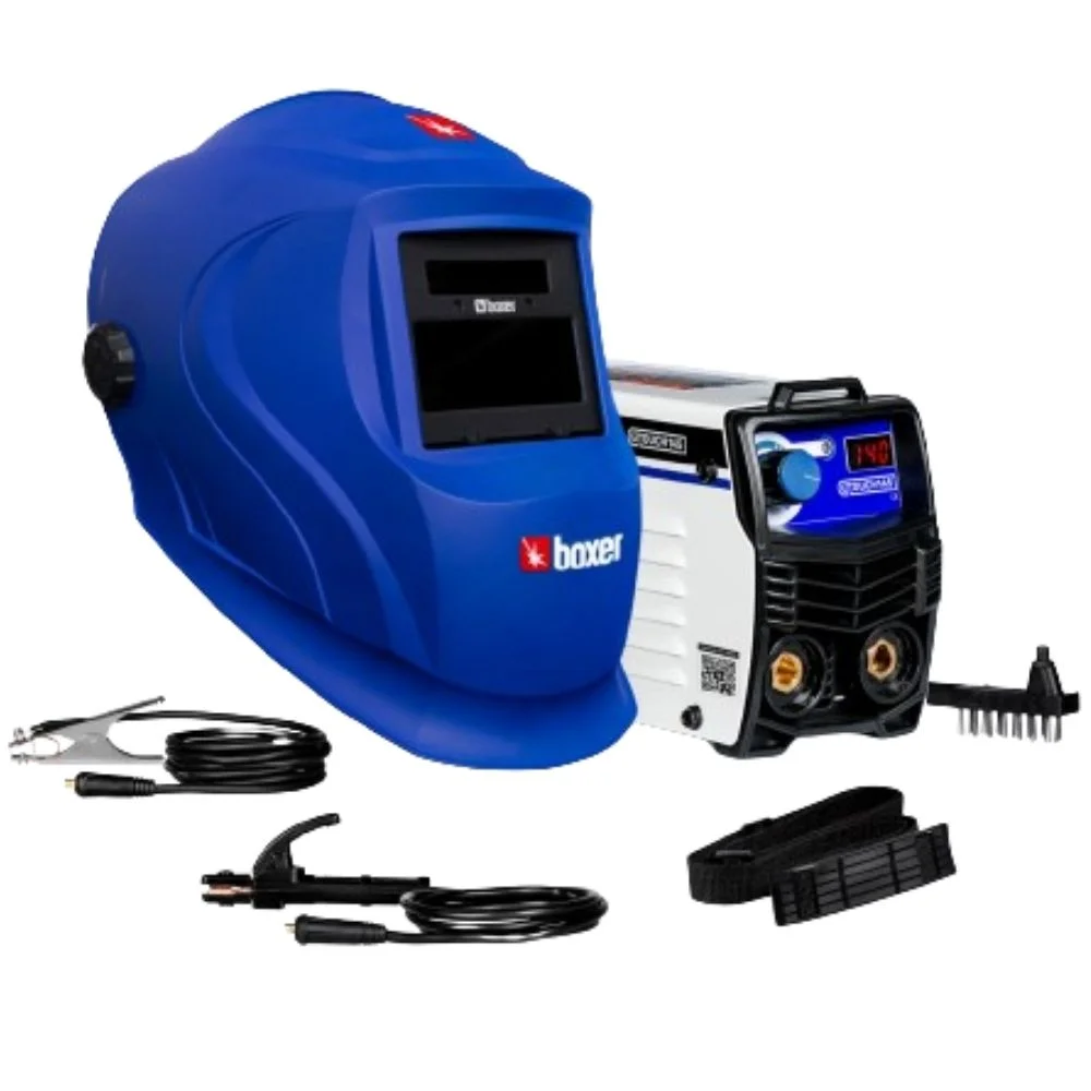 Combo Inversora 140AMP + Máscara Automática Boxer