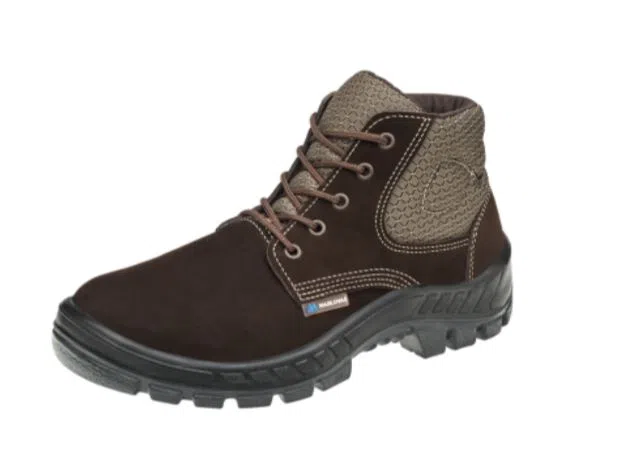 Botina Nobuck c/Biqueira de PVC - Marluvas