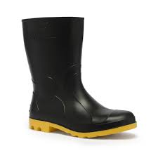 Bota Vulcabras c/Médio - Preto e Branco