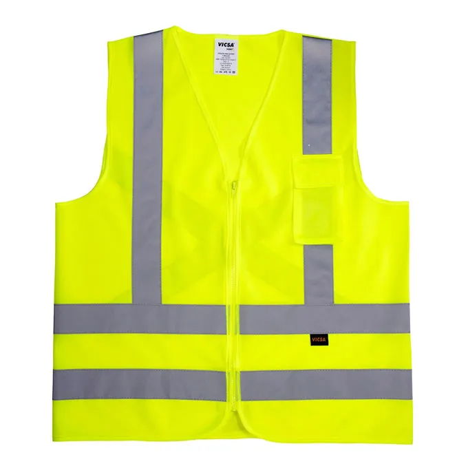 Colete Refletivo - Amarelo/Limão e Laranja