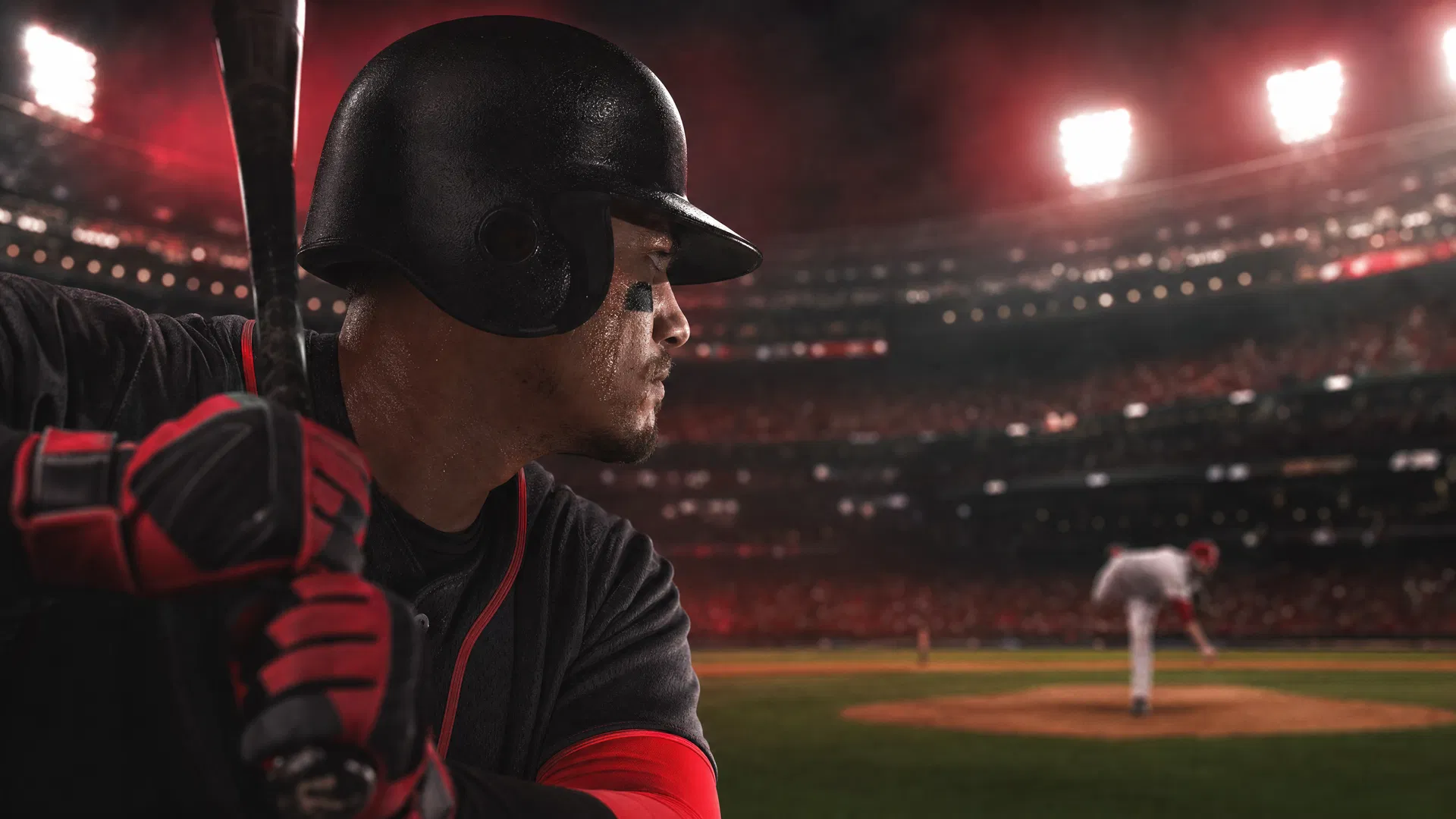 Batter in pressure moment