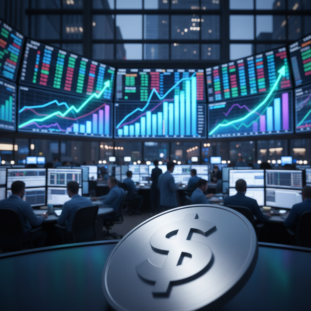 2月にステーブルコイン取引量がACHを上回る