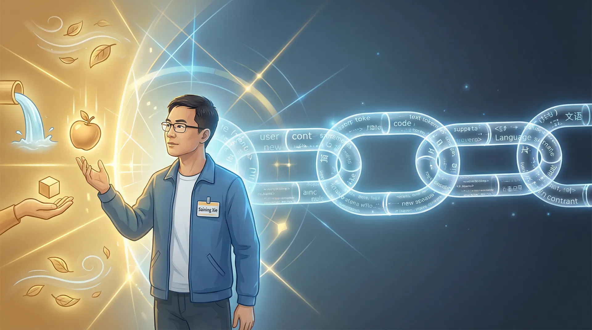 LLM 在跑一条空链——谢赛宁七小时访谈