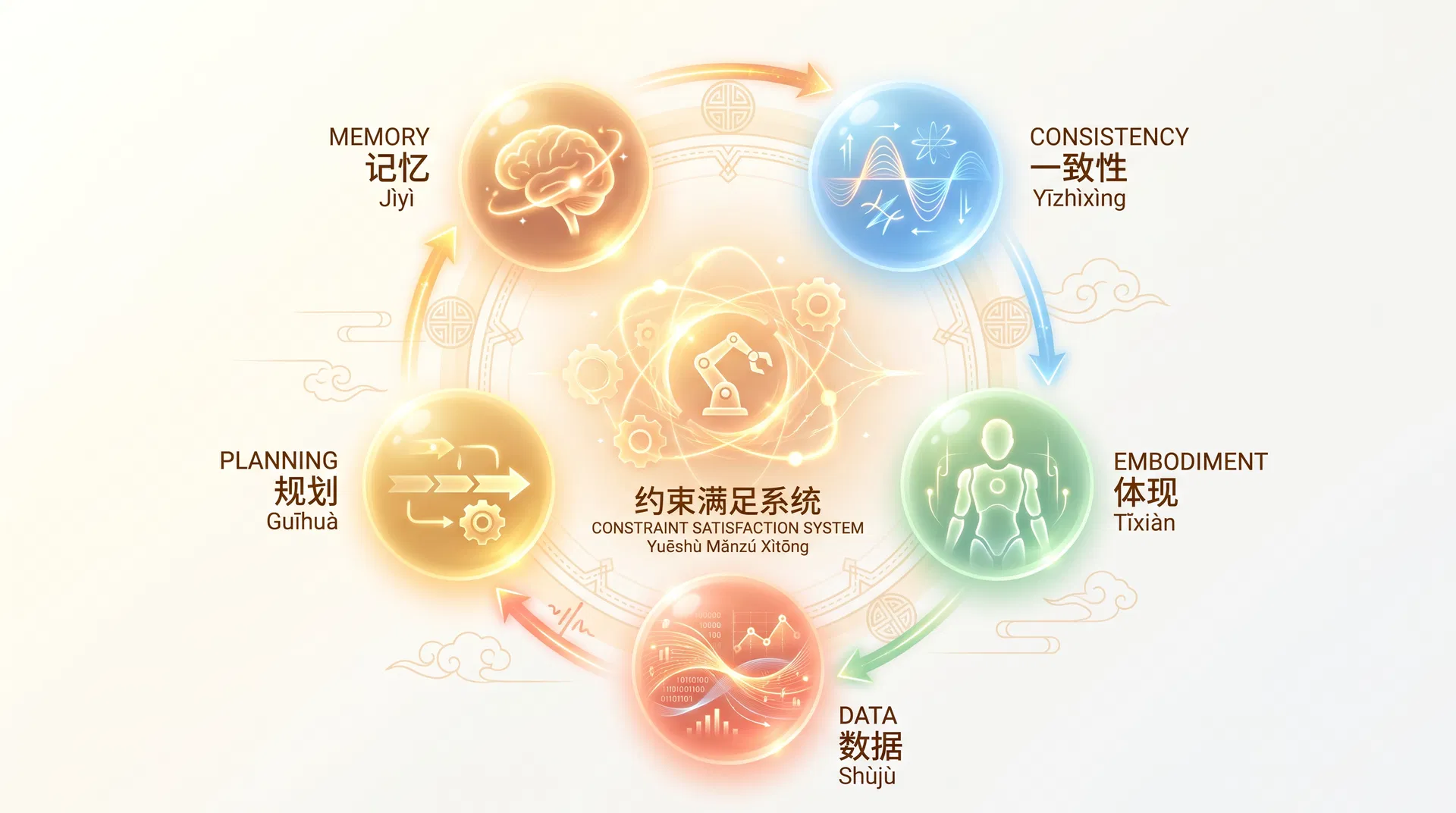 约束满足系统示意图